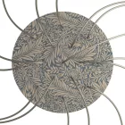 Round XXL Rose-One 15-hole and 4-side hole ceiling rose set, 400 mm - PROMO