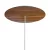 Round XXL Rose-One ceiling rose set with 1 hole and 4 side holes, 400 mm