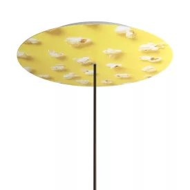    Round XXL Rose-One ceiling rose set with 1 hole and 4 side holes, 400 mm - PROMO
