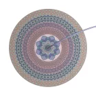  Round XXL Rose-One ceiling rose set with 1 hole and 4 side holes, 400 mm - PROMO