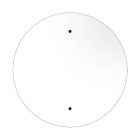 Round XXL Rose-One 2-hole and 4-side hole ceiling rosette set, 400 mm