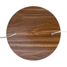 Round XXL Rose-One 2-hole and 4-side hole ceiling rosette set, 400 mm