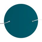 Round XXL Rose-One 2-hole and 4-side hole ceiling rosette set, 400 mm