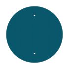 Round XXL Rose-One 2-hole and 4-side hole ceiling rosette set, 400 mm