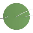 Round XXL Rose-One 3-row and 4-sided perforated ceiling rosette set, 400 mm