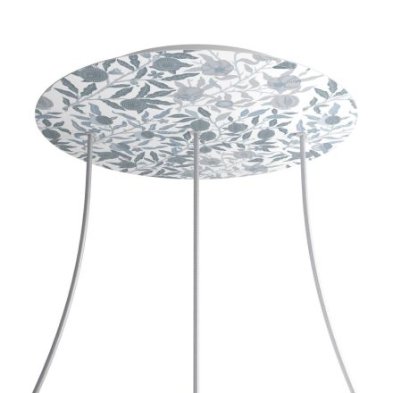  Round XXL Rose-One 3-row perforated and 4-sided perforated ceiling rose set, 400 mm - PROMO