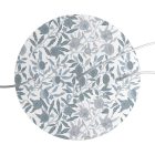  Round XXL Rose-One 3-row perforated and 4-sided perforated ceiling rose set, 400 mm - PROMO
