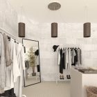  Round XXL Rose-One 3-row perforated and 4-sided perforated ceiling rose set, 400 mm - PROMO