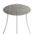  Round XXL Rose-One 3-row perforated and 4-sided perforated ceiling rose set, 400 mm - PROMO