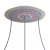  Round XXL Rose-One 3-row perforated and 4-sided perforated ceiling rose set, 400 mm - PROMO