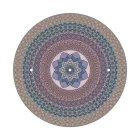  Round XXL Rose-One 3-row perforated and 4-sided perforated ceiling rose set, 400 mm - PROMO