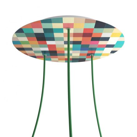  Round XXL Rose-One 3-hole and 4-side hole ceiling rose set, 400 mm - PROMO