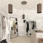  Round XXL Rose-One 3-hole and 4-side hole ceiling rose set, 400 mm - PROMO