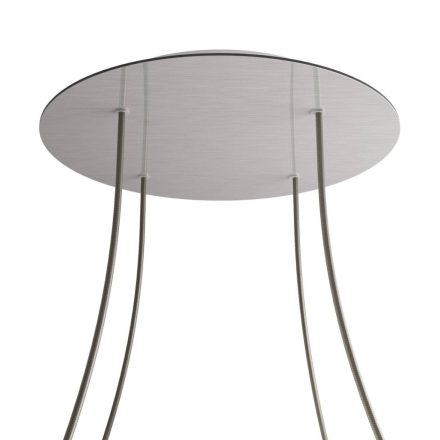 Round XXL Rose-One 4-hole and 4-side hole ceiling rosette set, 400 mm