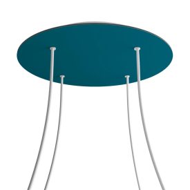   Round XXL Rose-One 4-hole and 4-side hole ceiling rosette set, 400 mm