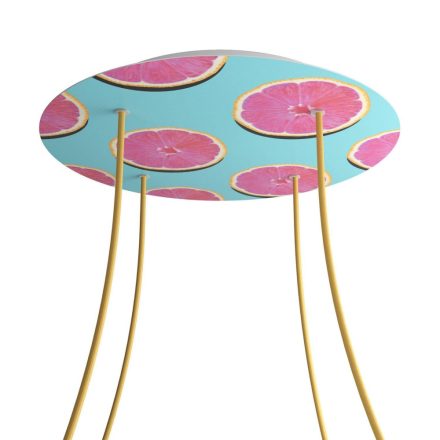 Round XXL Rose-One 4-hole and 4-side hole ceiling rose set, 400 mm - PROMO