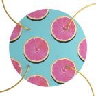 Round XXL Rose-One 4-hole and 4-side hole ceiling rose set, 400 mm - PROMO