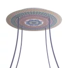 Round XXL Rose-One 4-hole and 4-side hole ceiling rose set, 400 mm - PROMO