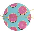  Round XXL Rose-One 5-row perforated and 4-sided perforated ceiling rose set, 400 mm - PROMO