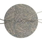  Round XXL Rose-One 5-row perforated and 4-sided perforated ceiling rose set, 400 mm - PROMO