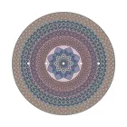  Round XXL Rose-One 5-row perforated and 4-sided perforated ceiling rose set, 400 mm - PROMO