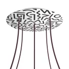 Round XXL Rose-One 5-hole and 4-side hole ceiling rose set, 400 mm - PROMO