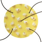 Round XXL Rose-One 5-hole and 4-side hole ceiling rose set, 400 mm - PROMO