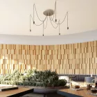 Round XXL Rose-One 6-hole and 4-side hole ceiling rose set, 400 mm - PROMO