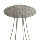  Round XXL Rose-One 6-hole and 4-side hole ceiling rose set, 400 mm - PROMO