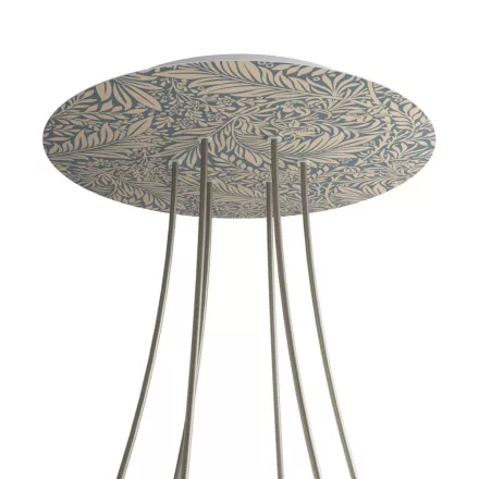  Round XXL Rose-One 6-hole and 4-side hole ceiling rose set, 400 mm - PROMO