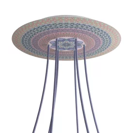    Round XXL Rose-One 6-hole and 4-side hole ceiling rose set, 400 mm - PROMO