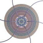  Round XXL Rose-One 6-hole and 4-side hole ceiling rose set, 400 mm - PROMO