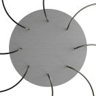 Round XXL Rose-One 8-hole and 4-side hole ceiling rosette set, 400 mm