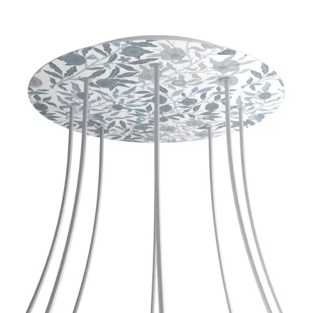  Round XXL Rose-One 8-hole and 4-side hole ceiling rose set, 400 mm - PROMO