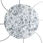  Round XXL Rose-One 8-hole and 4-side hole ceiling rose set, 400 mm - PROMO