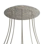  Round XXL Rose-One 8-hole and 4-side hole ceiling rose set, 400 mm - PROMO