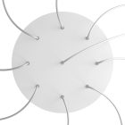 Round XXL Rose-One 9-hole and 4-side hole ceiling rosette set, 400 mm