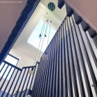 Round XXL Rose-One 9-hole and 4-side hole ceiling rosette set, 400 mm