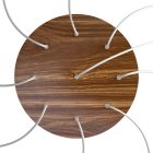 Round XXL Rose-One 9-hole and 4-side hole ceiling rosette set, 400 mm