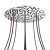  Round XXL Rose-One 9-hole and 4-side hole ceiling rose set, 400 mm - PROMO