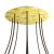  Round XXL Rose-One 9-hole and 4-side hole ceiling rose set, 400 mm - PROMO