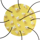  Round XXL Rose-One 9-hole and 4-side hole ceiling rose set, 400 mm - PROMO