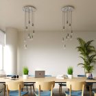  Round XXL Rose-One 9-hole and 4-side hole ceiling rose set, 400 mm - PROMO