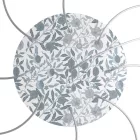  Round XXL Rose-One 9-hole and 4-side hole ceiling rose set, 400 mm - PROMO