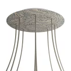  Round XXL Rose-One 9-hole and 4-side hole ceiling rose set, 400 mm - PROMO