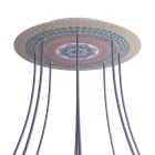  Round XXL Rose-One 9-hole and 4-side hole ceiling rose set, 400 mm - PROMO