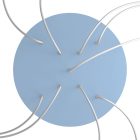 Round XXL Rose-One 9 ceiling rose set with X-shaped hole and 4 side holes, 400 mm