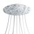  Round XXL Rose-One 9 X-shaped hole and 4-sided hole ceiling rose set, 400 mm - PROMO