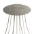  Round XXL Rose-One 9 X-shaped hole and 4-sided hole ceiling rose set, 400 mm - PROMO