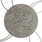  Round XXL Rose-One 9 X-shaped hole and 4-sided hole ceiling rose set, 400 mm - PROMO